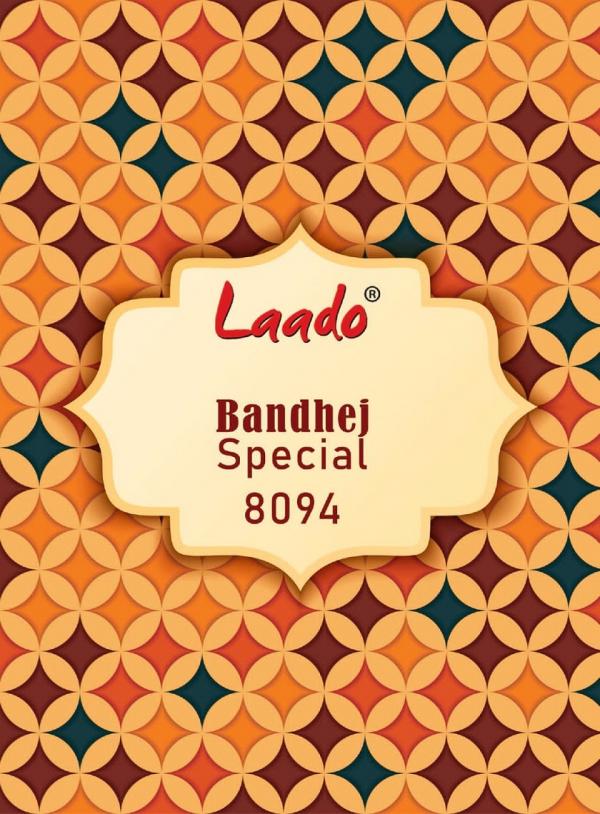 Laado Bandhani 8094 Cotton Patiyala Designer Dress Material